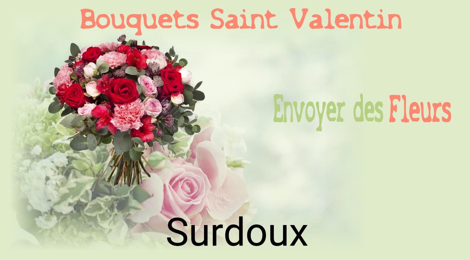 Roses de Saint-Valentin livrées à Surdoux